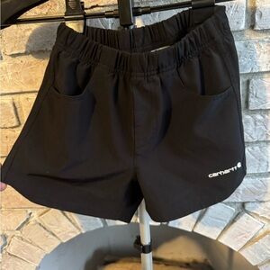NWOT Carhartt Girl's Athletic Black Shorts